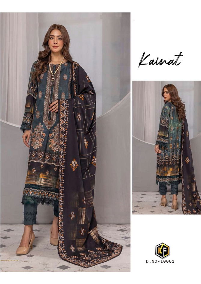 Kainnat Vol 10 By Keval Lawn Cotton Pakistani Dress Material Wholesale Online